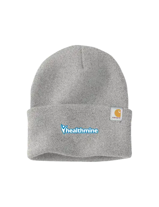Carhartt Light Grey Heather Watch Cap 2.0 w/Healthmine Logo